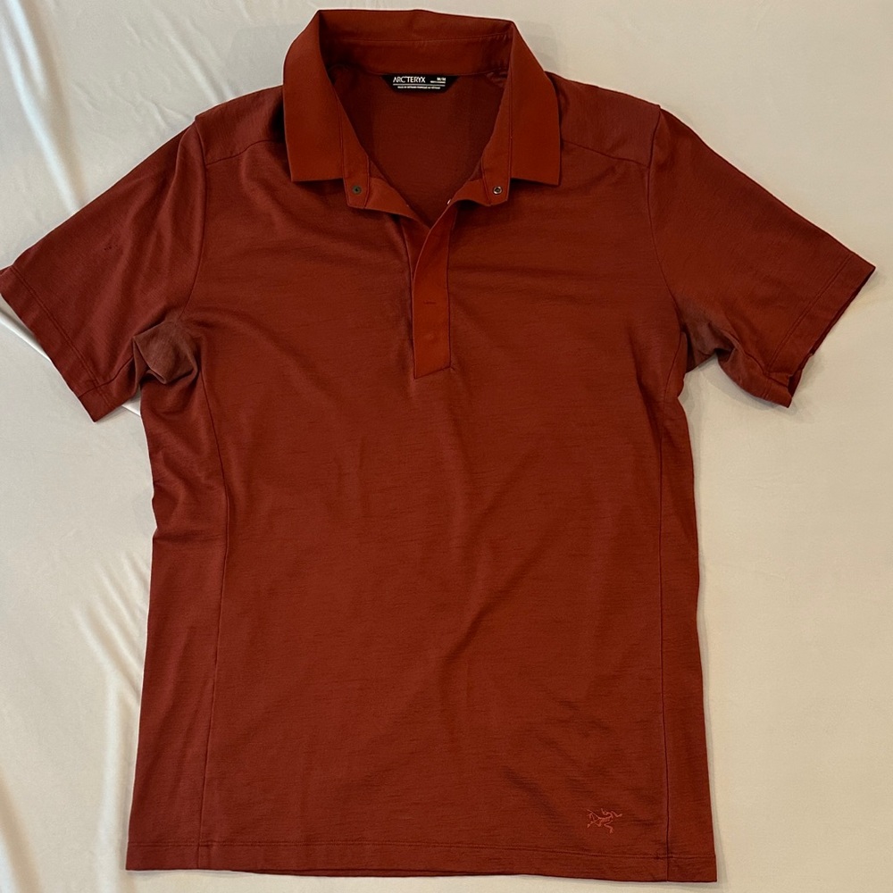 Arc'teryx Men's Brick Red Polo Shirt